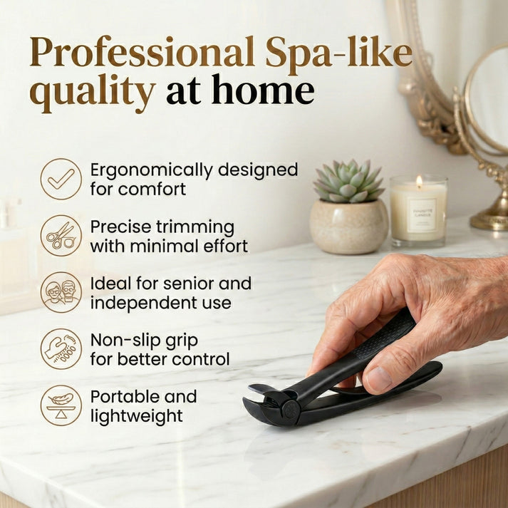 Getinhalux® Nail Clipper for Seniors | Cuts Thick Nails With Less Effort